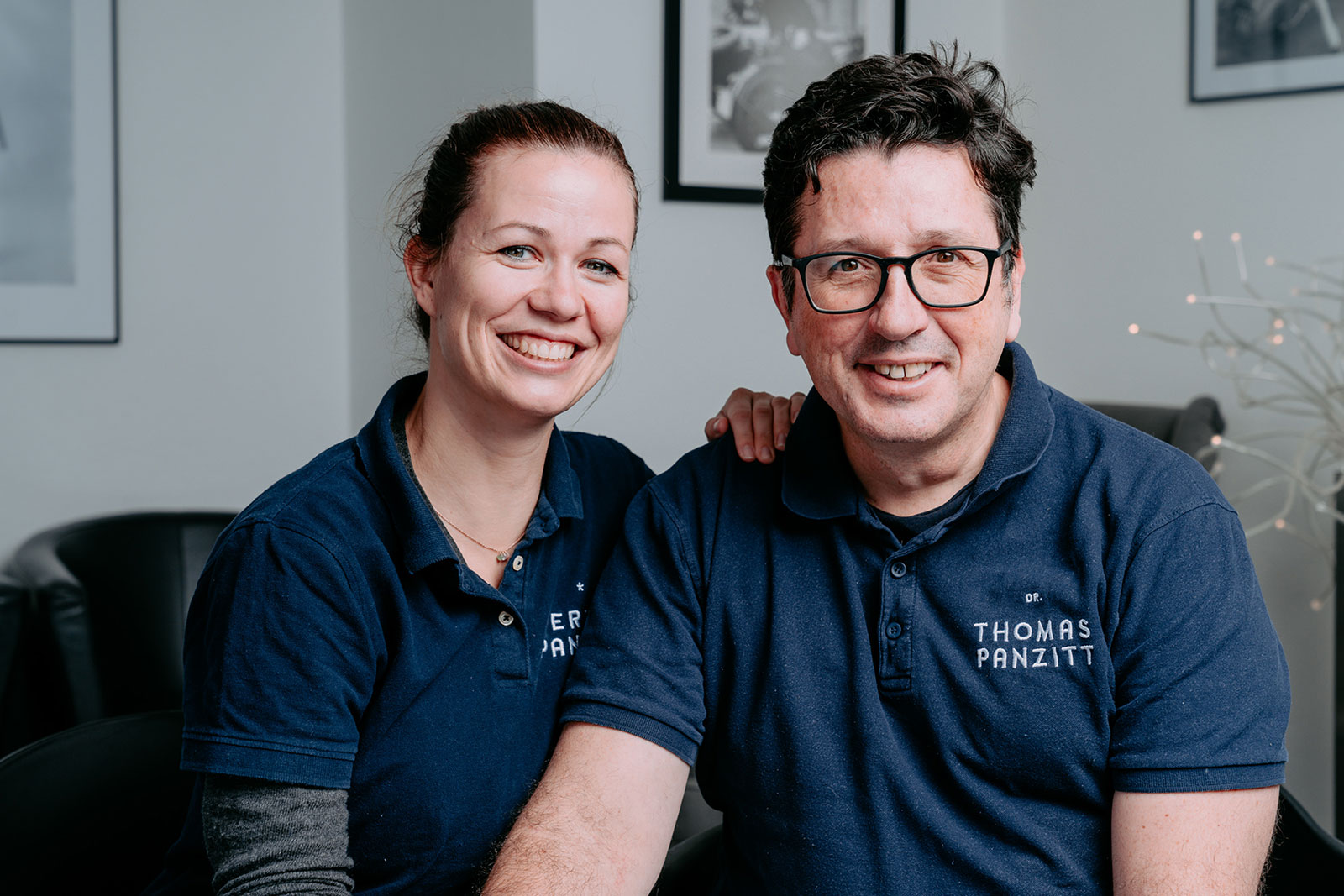 Hebamme Verena Panzitt und Frauenarzt Thomas Panzitt